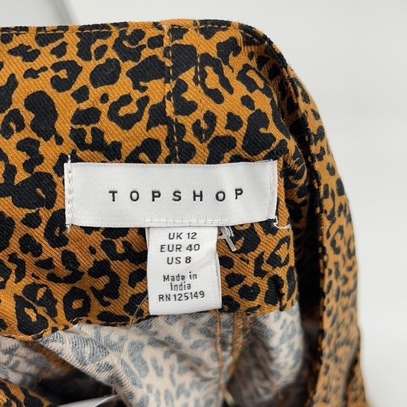 Topshop NWT Women’s paper bag shorts 8 - Picture 6 of 8